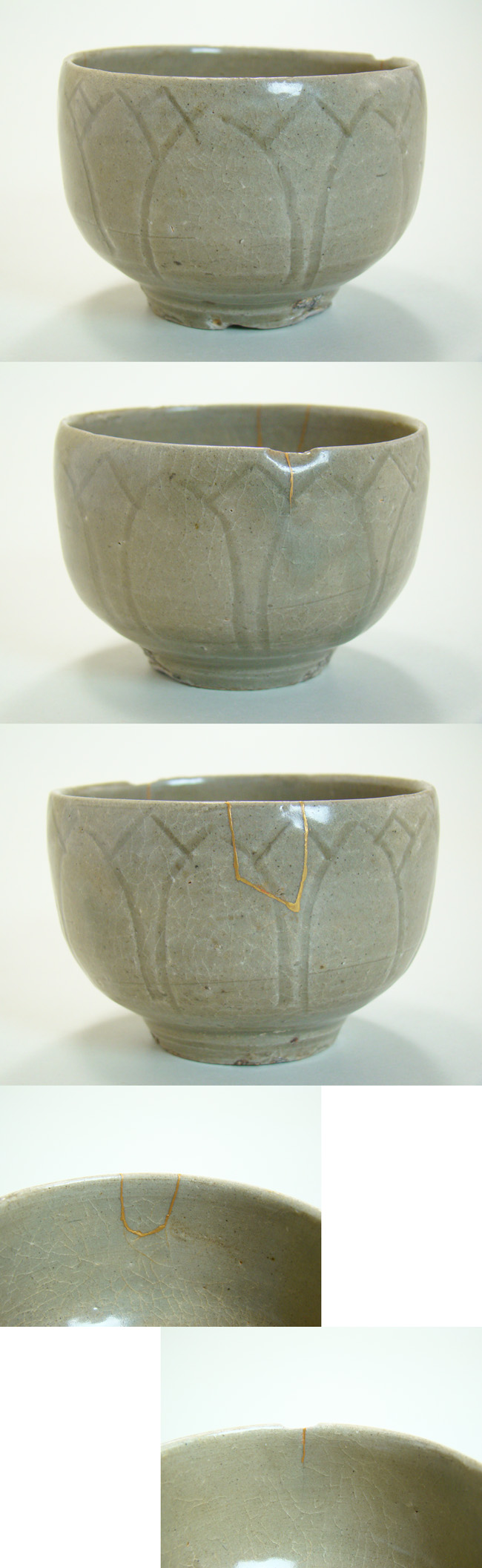 古童 - 高麗青磁 陰刻蓮弁文 筒盃 | 古美術品専門サイト fufufufu.com