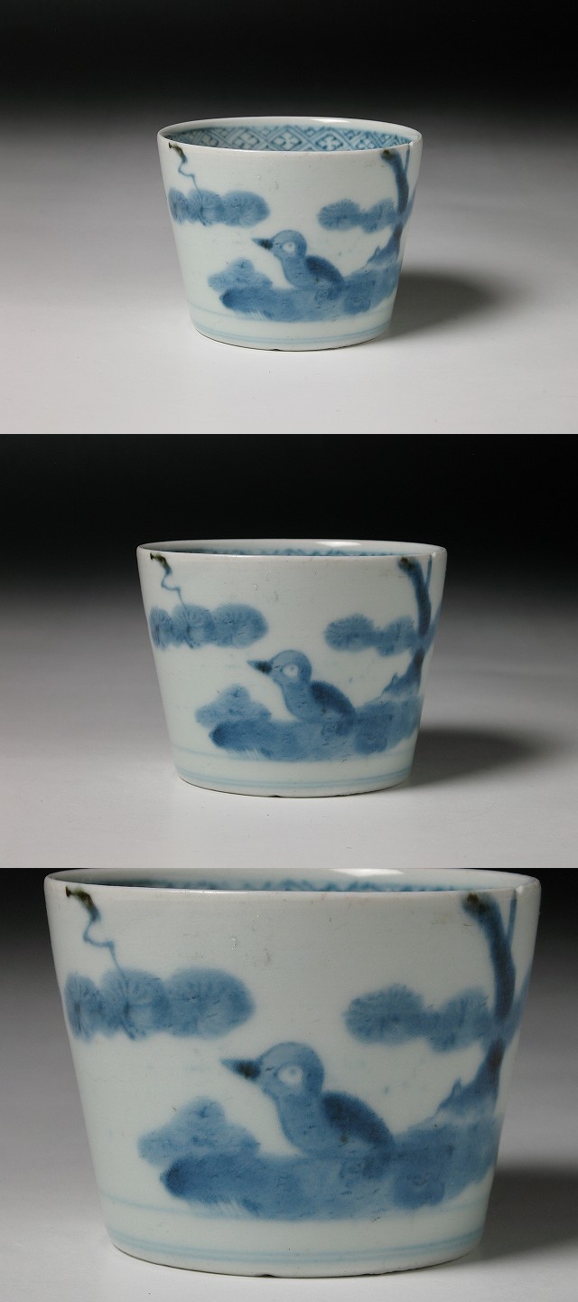 古美術 三樹 - 古伊万里 鳥文蕎麦猪口 | 古美術品専門サイト fufufufu.com