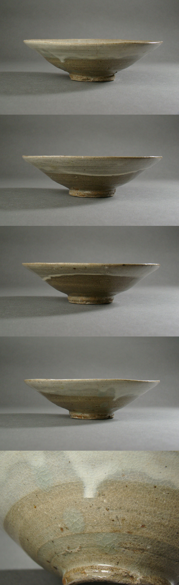 古童 - 無地刷毛目 平茶碗 | 古美術品専門サイト fufufufu.com