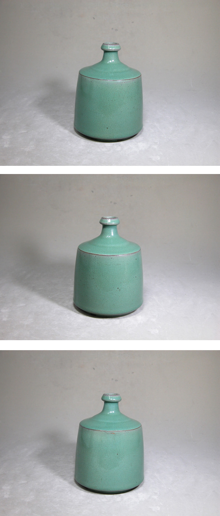 渡邊美術店 - 小杉焼 青徳利 | 古美術品専門サイト fufufufu.com