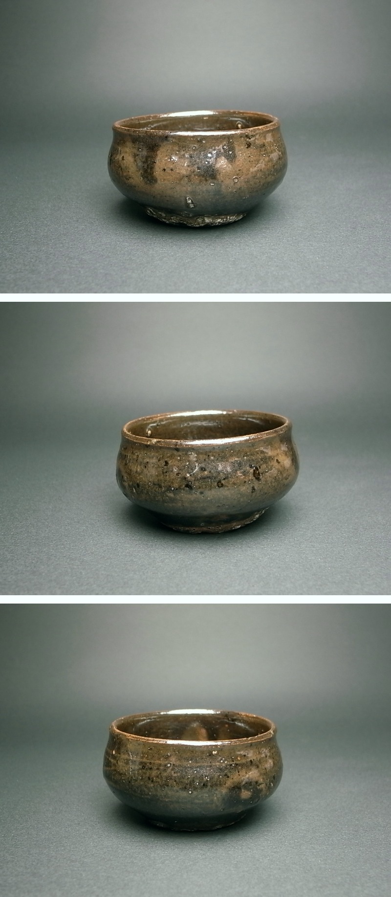 長谷雄堂 - 李朝鉄釉盃 | 古美術品専門サイト fufufufu.com