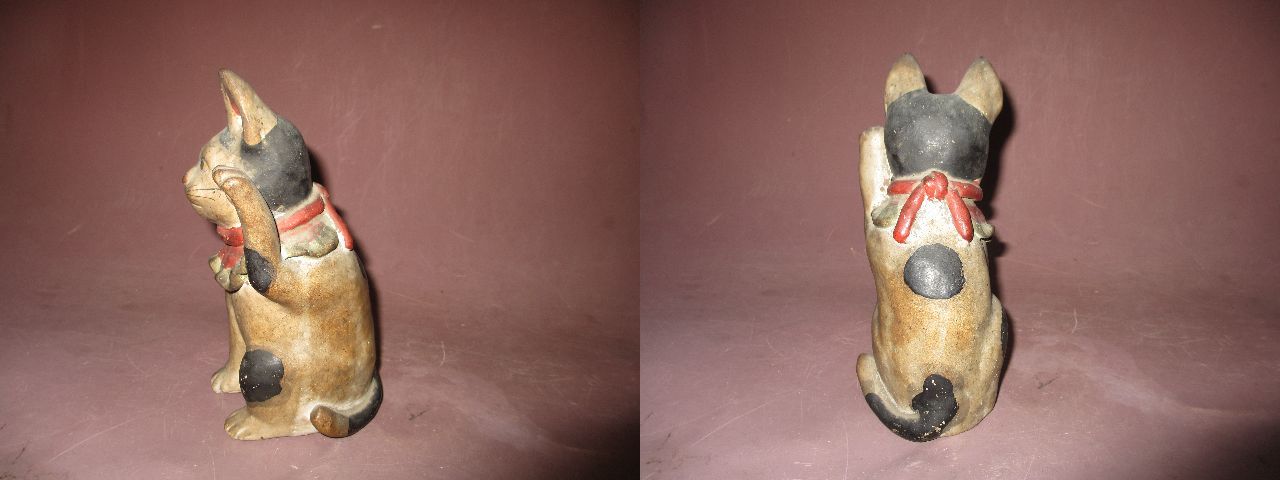 ギャラリー辰巳 - 土人形 招き猫 | 古美術品専門サイト fufufufu.com