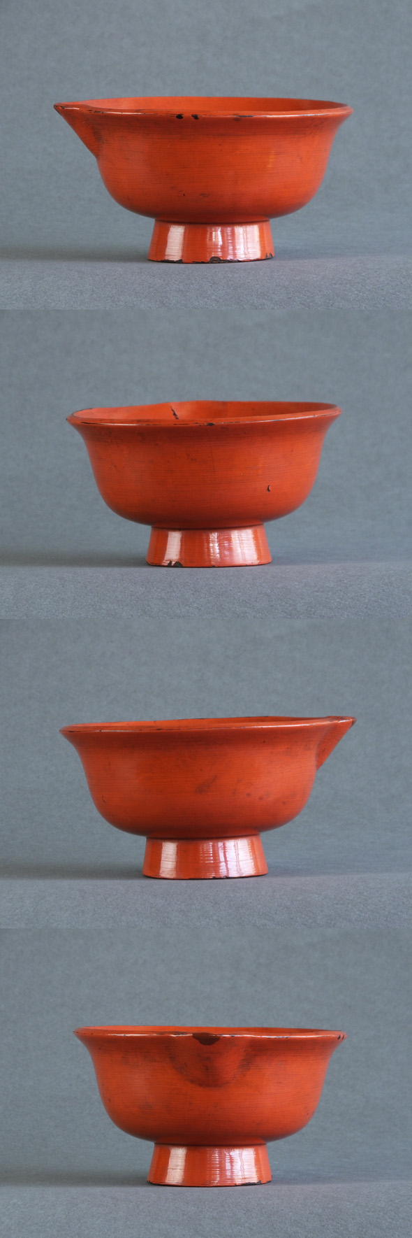根来 菓子器 江戸時代 古美術 古道具 アンティーク 古童 - 根来 片口 酒器 | 古美術品専門サイト fufufufu.com