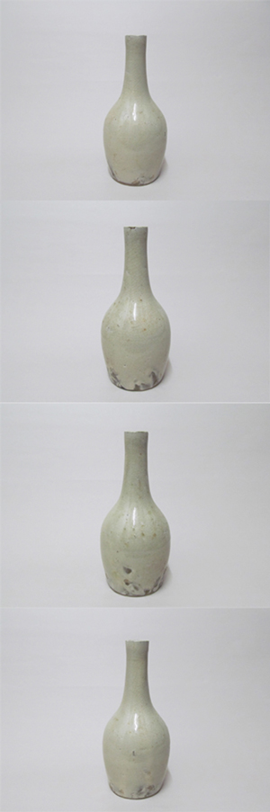古美術 観宝堂 - 壺屋焼白化粧鶴首徳利 | 古美術品専門サイト 古美術 観宝堂 - 壺屋焼白化粧鶴首徳利 | 古美術品専門サイト