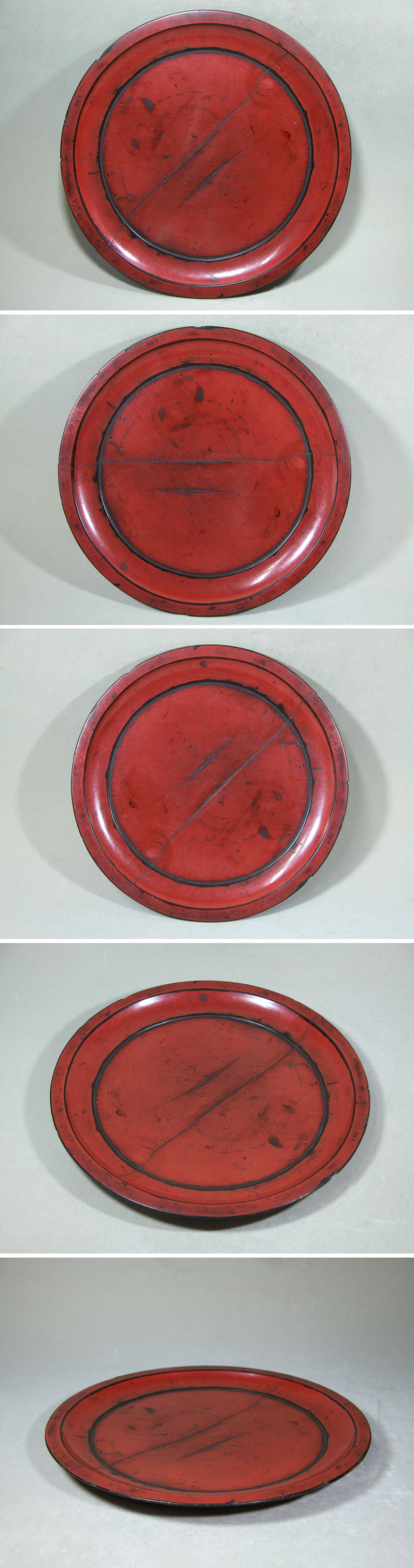 渡邊美術店 - 根来 丸盆 | 古美術品専門サイト fufufufu.com