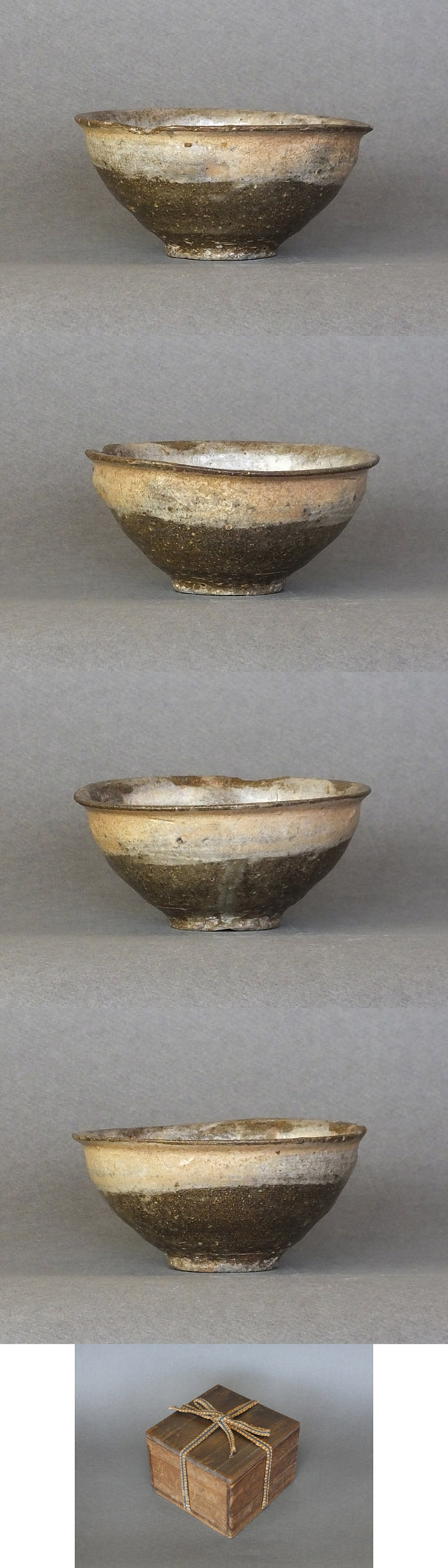 古童 - 鶏龍山 刷毛目三島 小服茶碗 | 古美術品専門サイト fufufufu.com