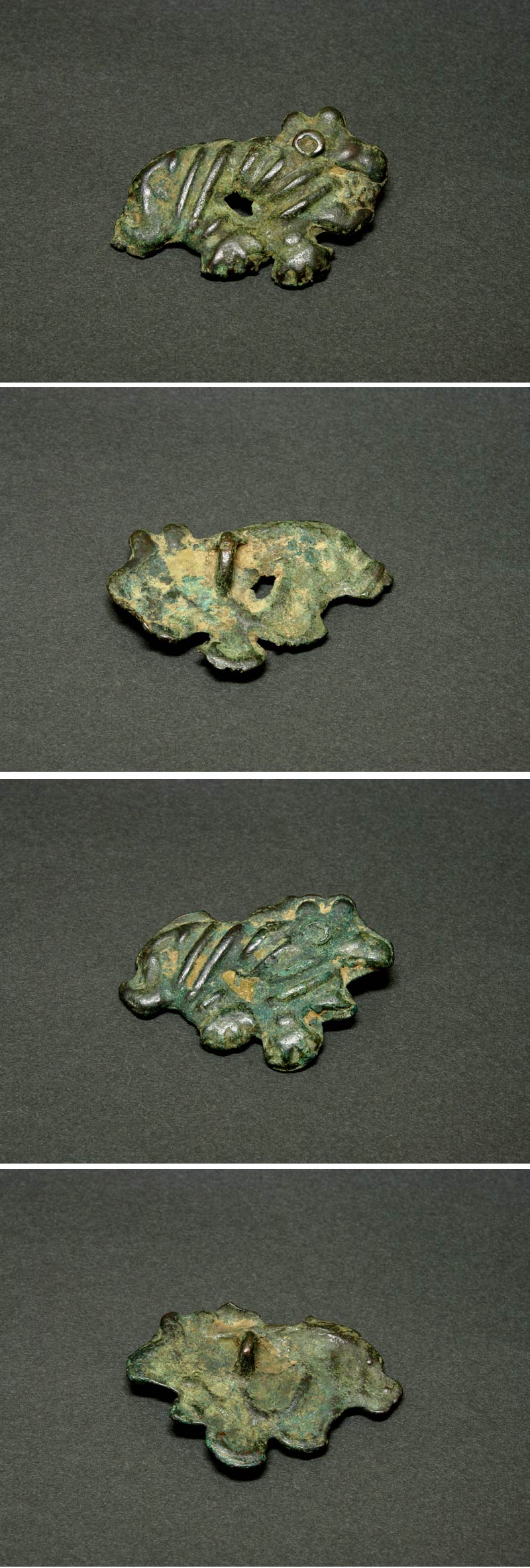 青銅器　オルドス　腰飾り オルドス青銅器 (匈奴・スキタイ・騎馬民族・春秋戦国) 馬