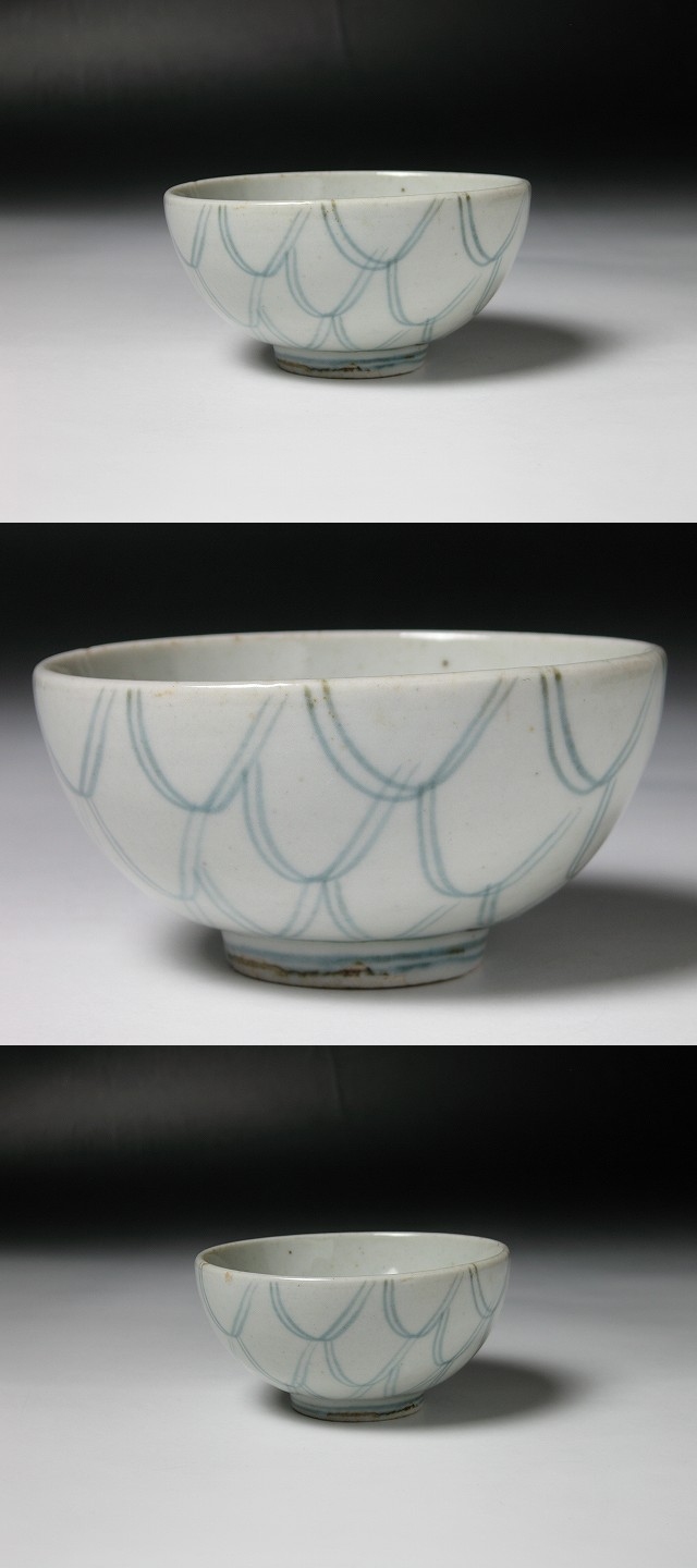 古美術 三樹 - くらわんか 網目文碗 | 古美術品専門サイト