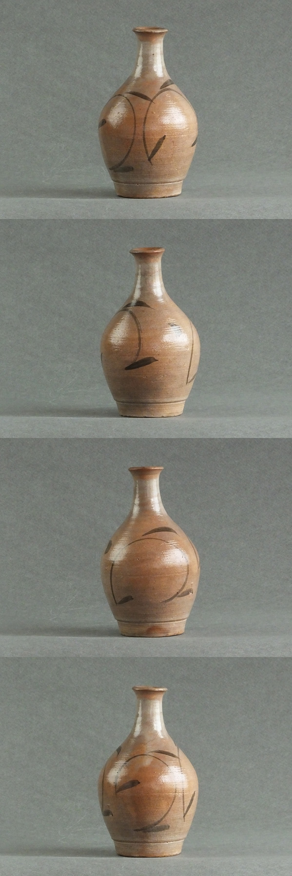 陽山 薩摩金襴手菊花風俗図茶碗 H6.2×W12.7cm 合箱｜a2817700