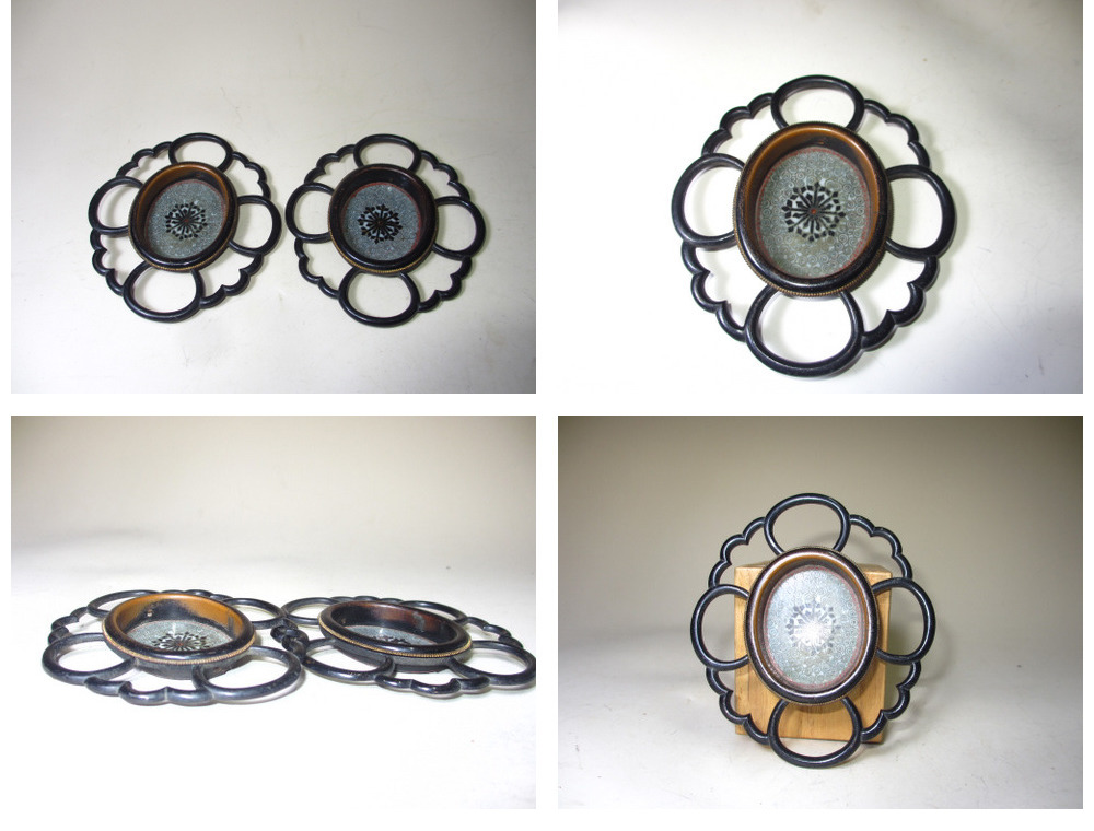 ギャラリー辰巳 - 七宝襖の引き手 | 古美術品専門サイト fufufufu.com