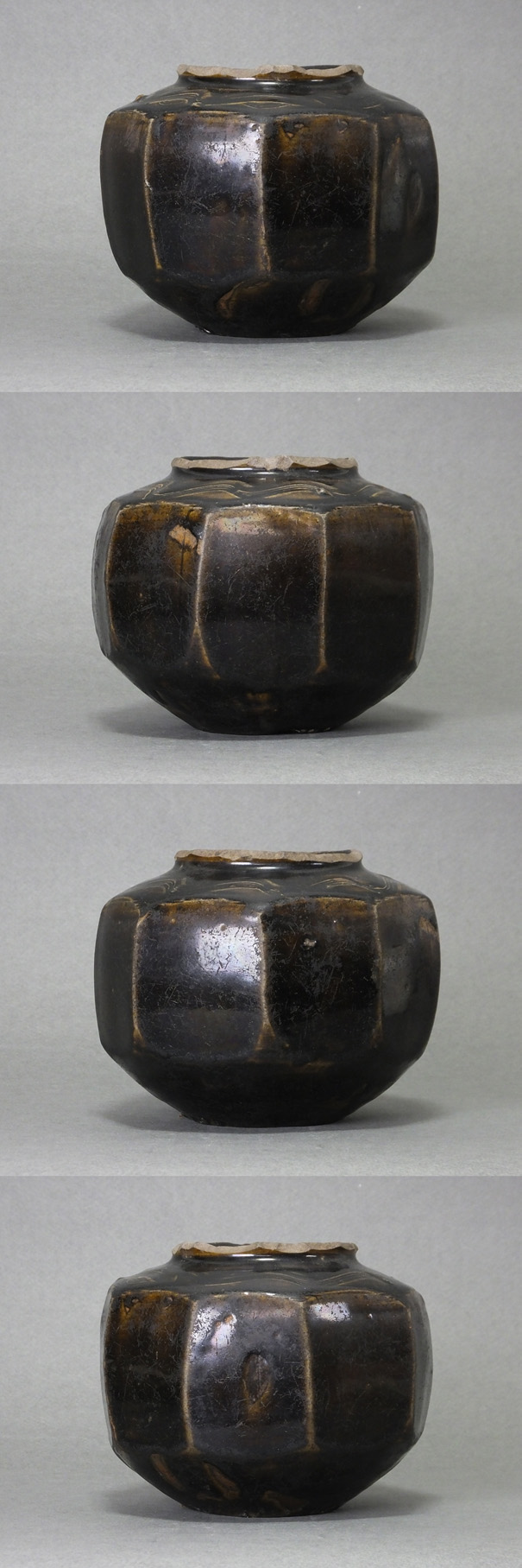 古童 - 朝鮮 飴釉 面取壺 | 古美術品専門サイト fufufufu.com