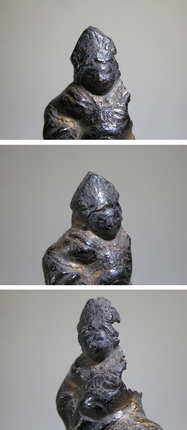 極上和彫刻　弁財天　布袋　毘沙門天白材彫刻三体　古美術品　コレクション 仏像】リアル仏像 木造 毘沙門天立像 篁千礼特別彩色 | リアル