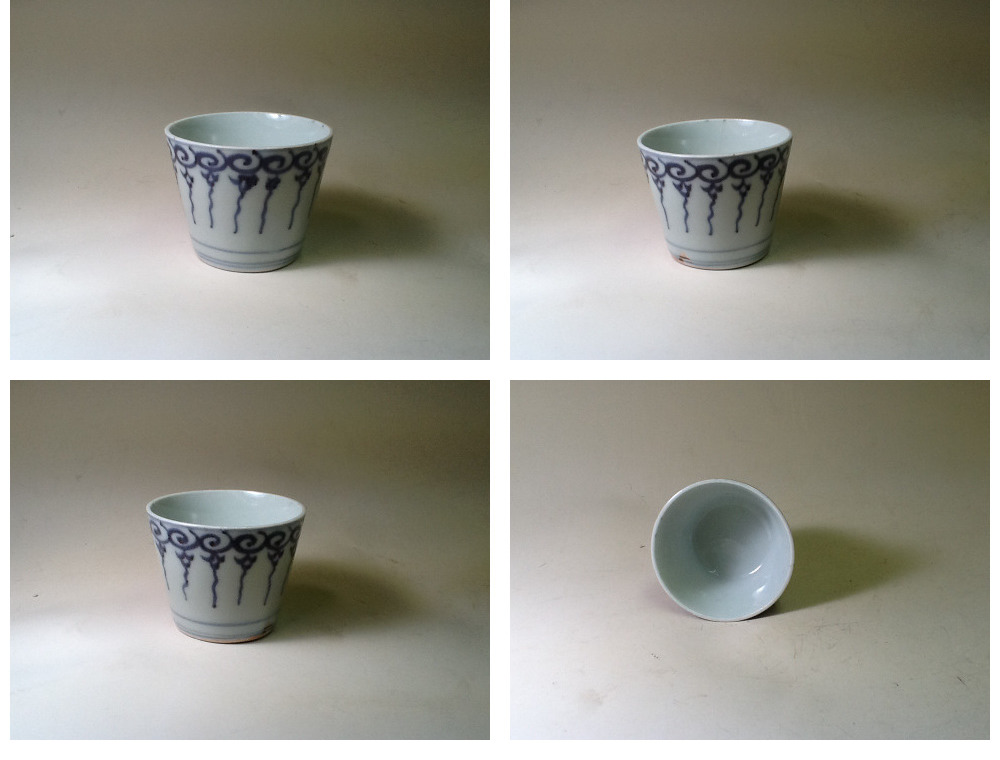 ギャラリー辰巳 - 初期伊万里 瓔珞紋猪口 | 古美術品専門サイト