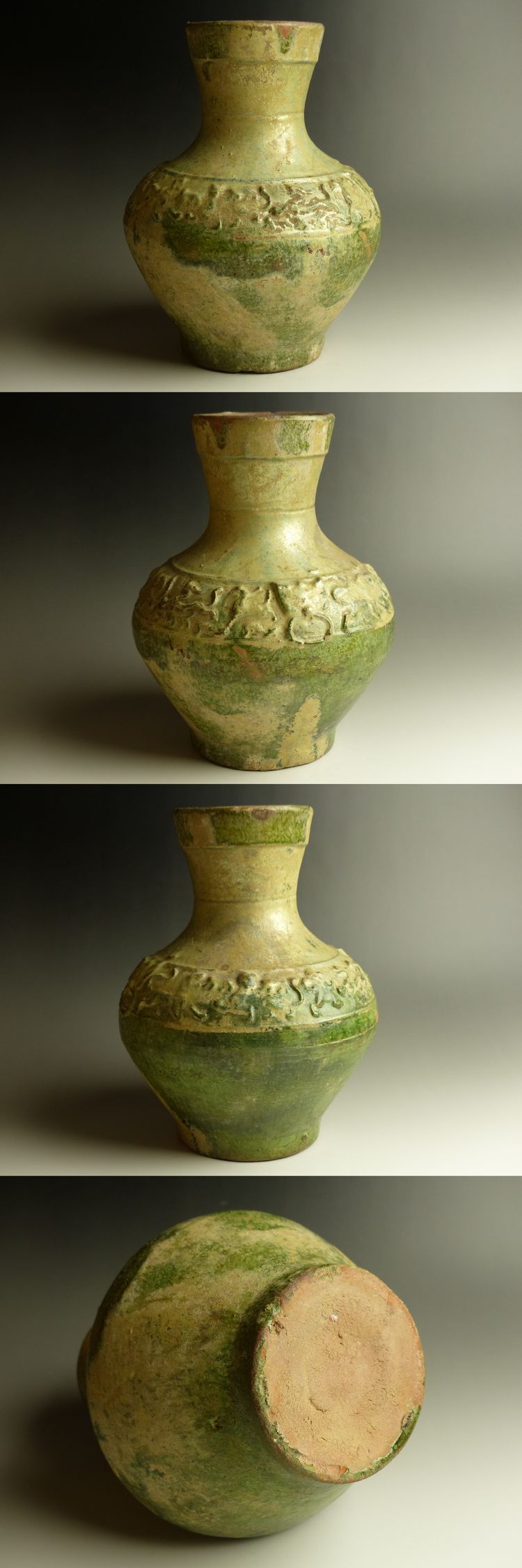 古美術 猫 - 漢緑釉動物文壺 | 古美術品専門サイト fufufufu.com