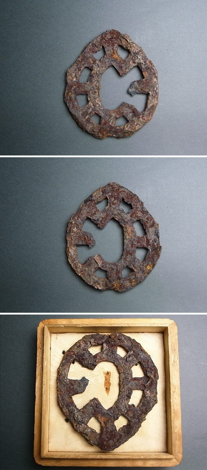 長谷雄堂 - 古墳時代八窓鍔 | 古美術品専門サイト fufufufu.com