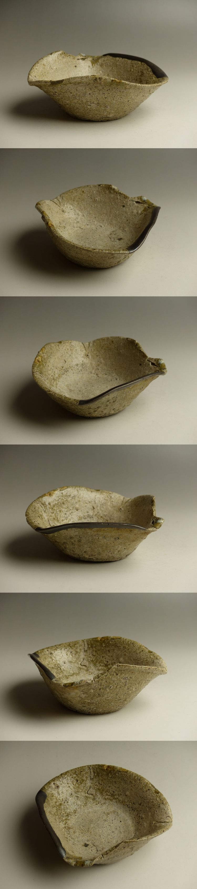 古美術 猫 - 常滑片口山茶碗 | 古美術品専門サイト fufufufu.com
