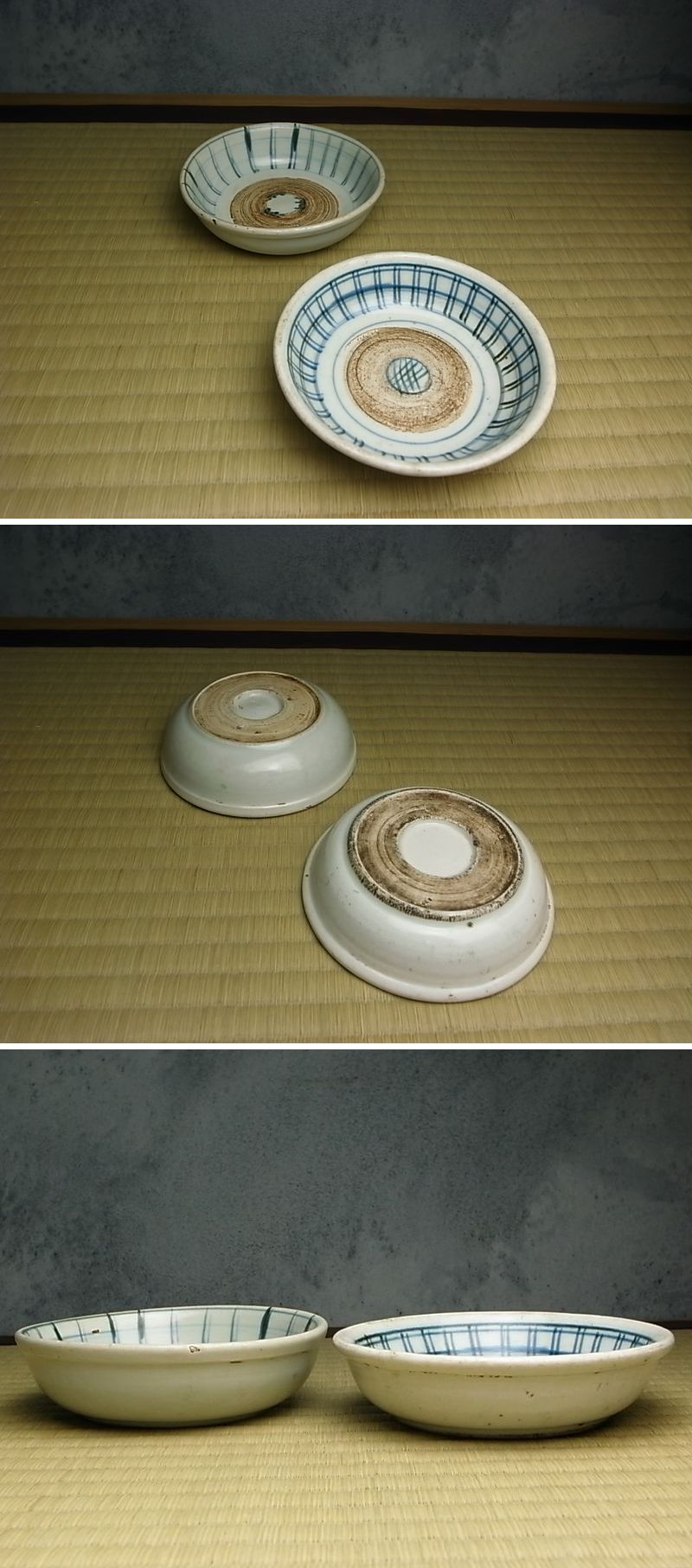 長谷雄堂 - くらわんか手なます皿二枚 | 古美術品専門サイト fufufufu.com 長谷雄堂 - くらわんか手なます皿二枚 | 古美術品専門サイト fufufufu.com