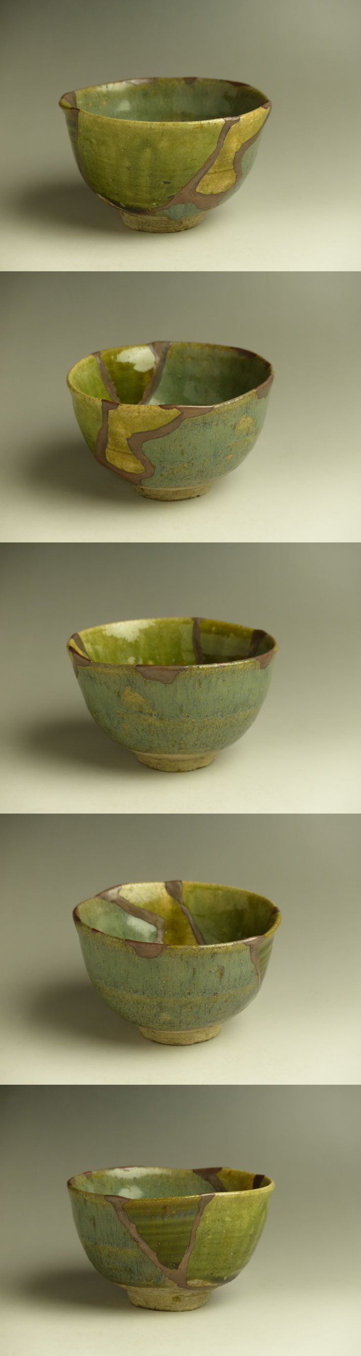 mf506⑭『織部 海老 茶碗』ロ　/骨董品 古美術 古道具 アンティーク mf506⑭『織部 海老 茶碗』ロ /骨董品 古美術 古道具 アンティーク