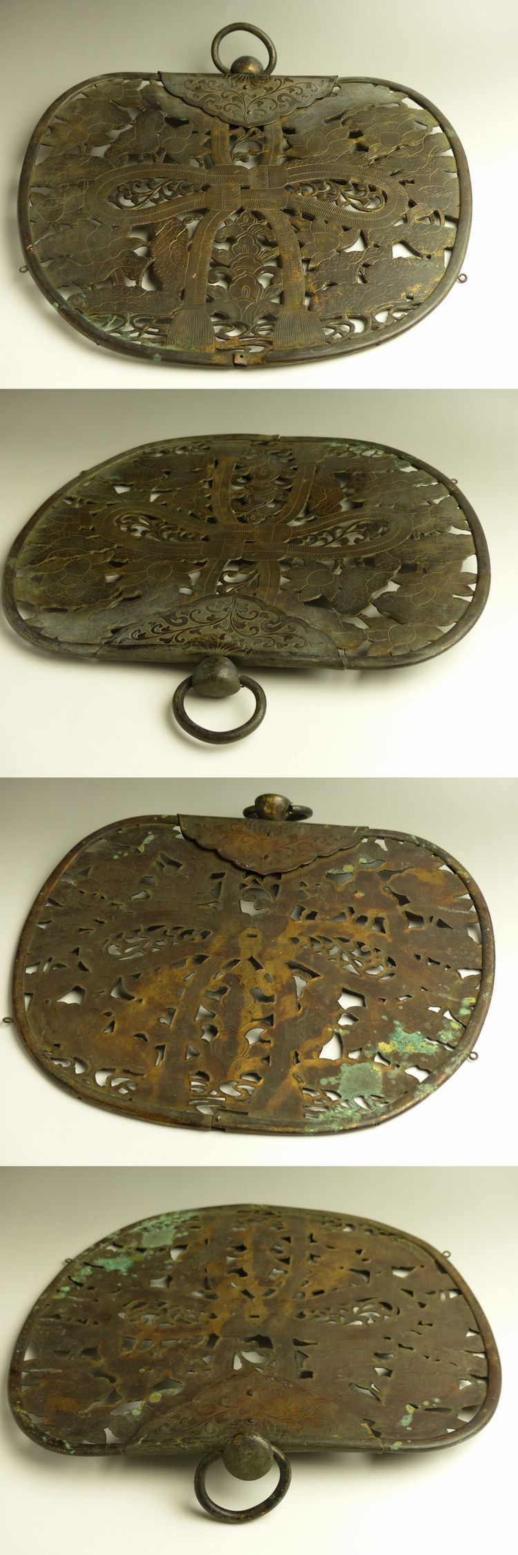 古美術 猫 - 金銅華鬘 | 古美術品専門サイト fufufufu.com