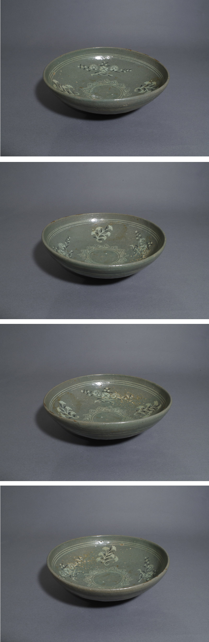 風招 - 高麗青磁<br>象嵌菓子器 | 古美術品専門サイト fufufufu.com