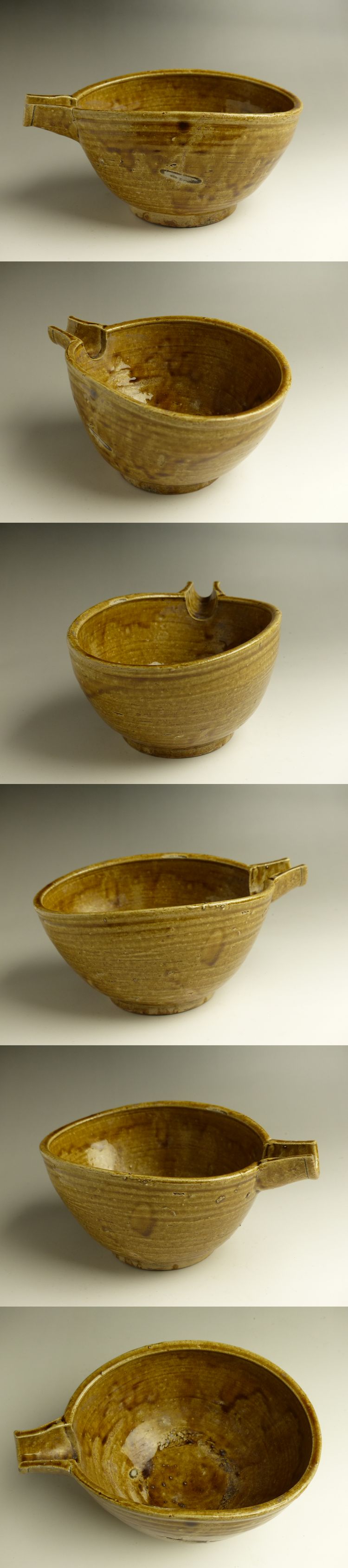 古美術 猫 - 美濃黄釉片口 | 古美術品専門サイト fufufufu.com