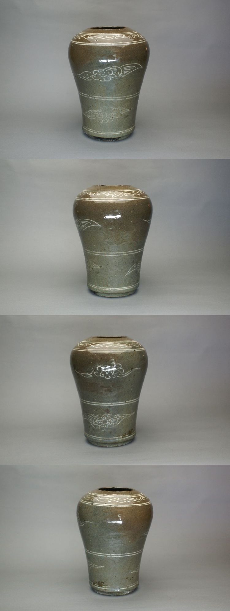 東中野 - 八代<br>象嵌 立壺 | 古美術品専門サイト fufufufu.com