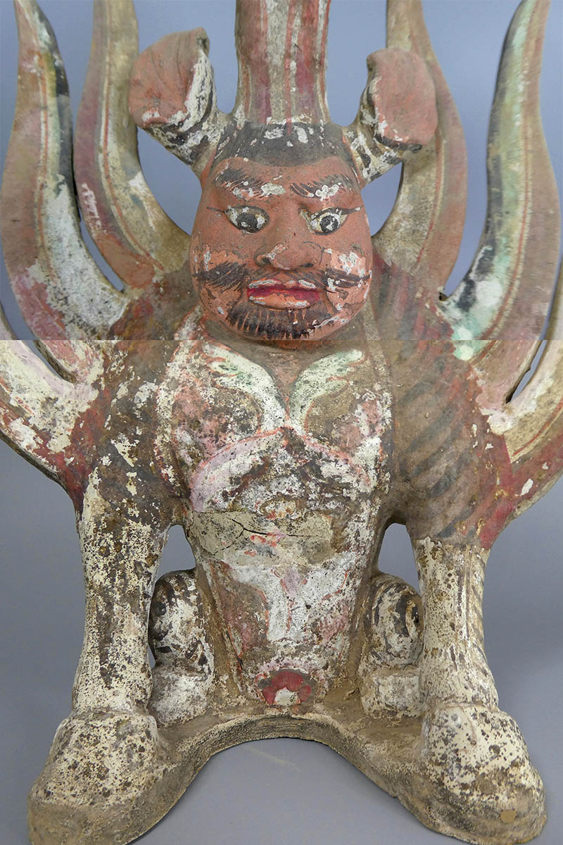 古美術 吉戸 - 唐三彩鎮墓獣 | 古美術品専門サイト fufufufu.com