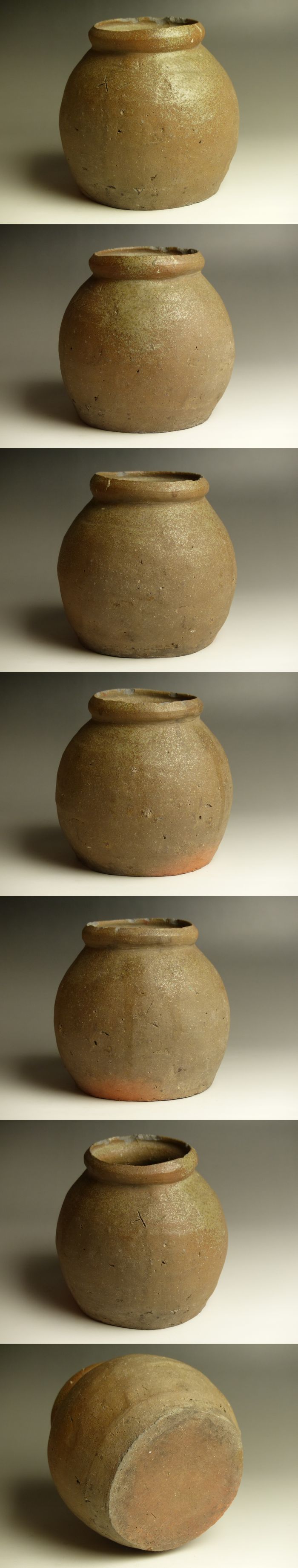 古美術 猫 - 丹波灰釉種壺 | 古美術品専門サイト fufufufu.com