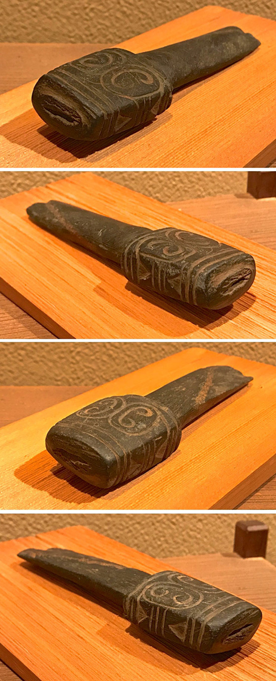 風招 - 縄文 単頭石棒 | 古美術品専門サイト fufufufu.com