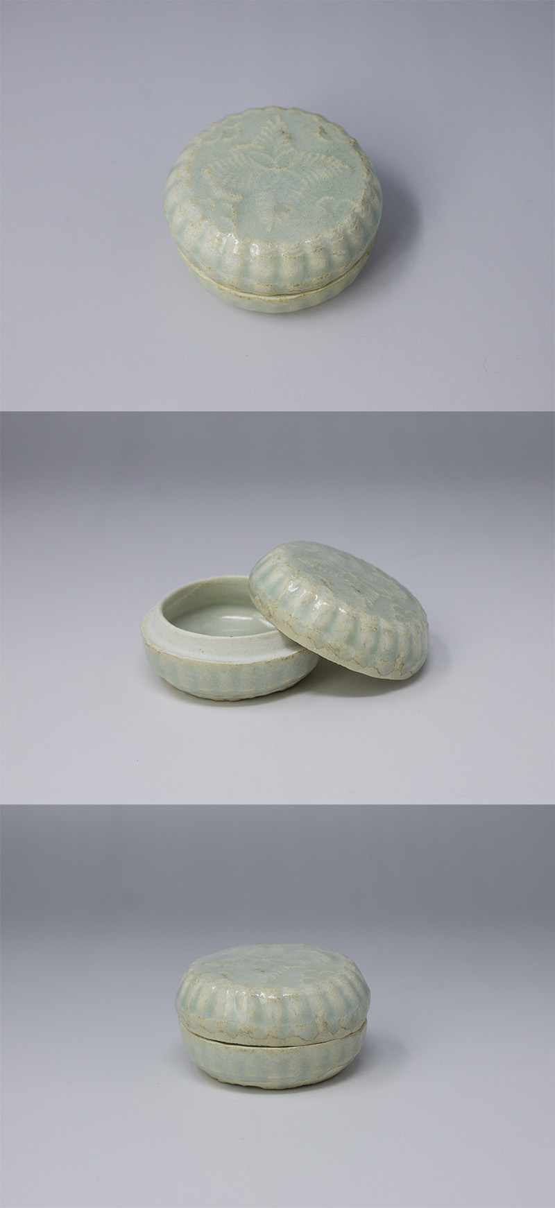 古美術 吉戸 - 南宋時代影青印花合子 | 古美術品専門サイト