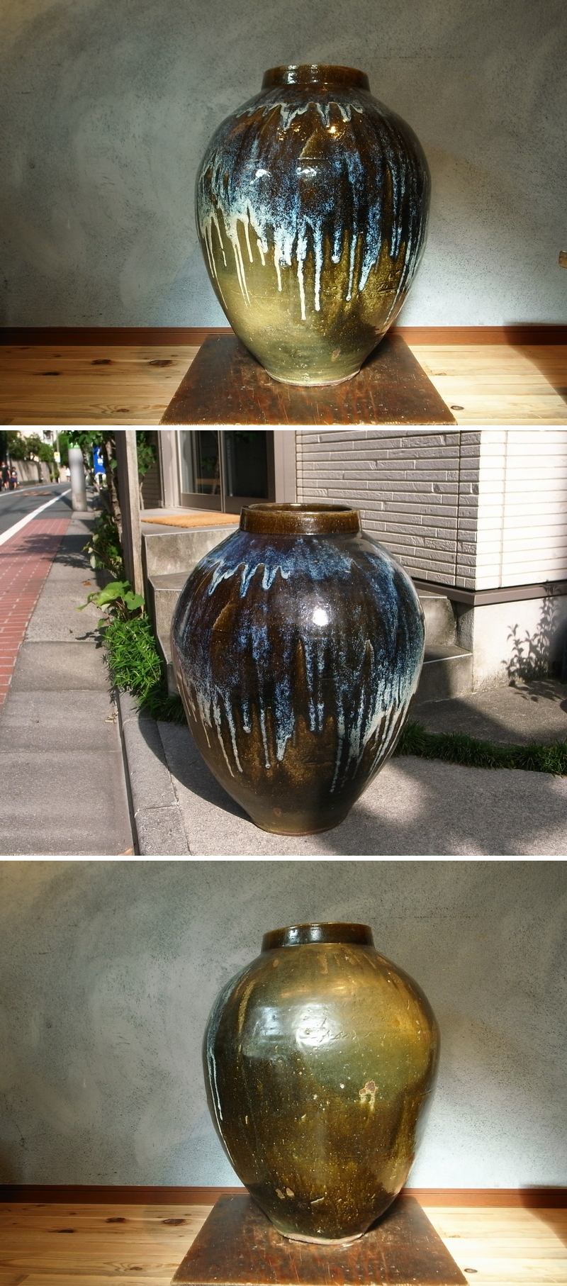 長谷雄堂 堤焼き 大壷 古美術品専門サイト