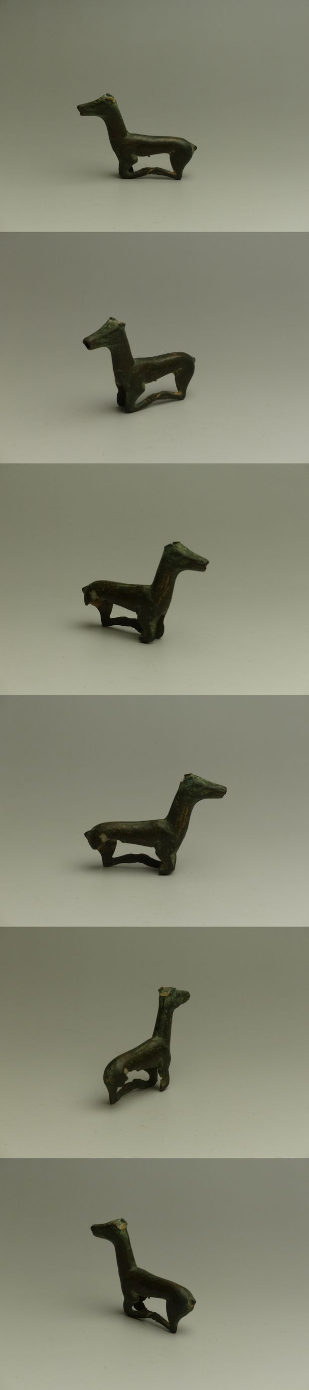 古美術 猫 - オルドス青銅鹿 | 古美術品専門サイト fufufufu.com