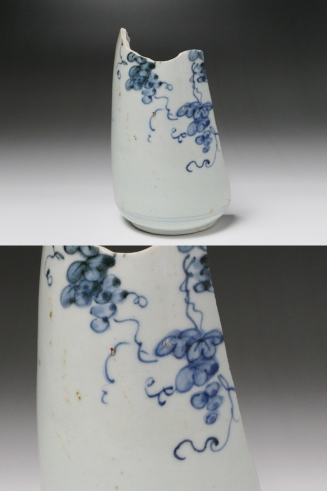 古美術 三樹 - 初期伊万里 葡萄文陶片 | 古美術品専門サイト fufufufu.com