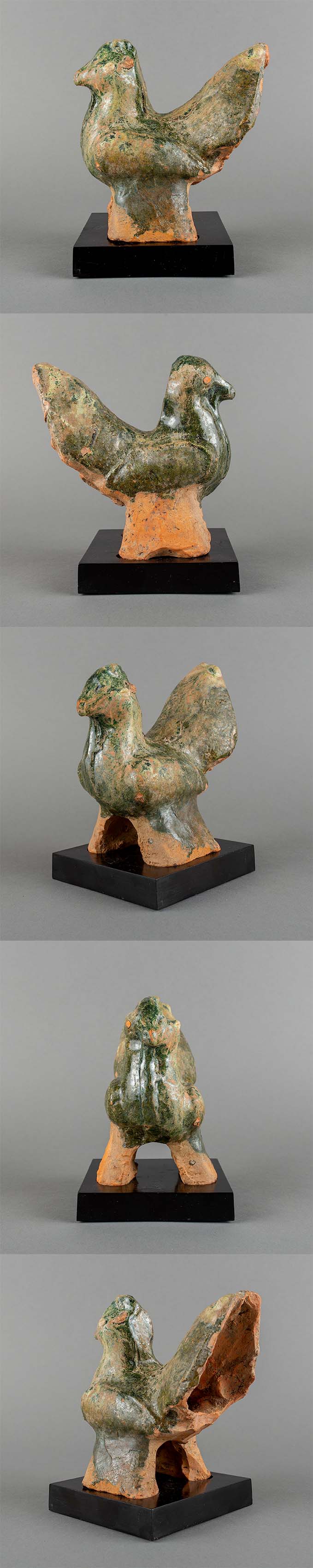 古美術 吉戸 - 漢緑釉鳥（繭山龍泉堂来歴） | 古美術品専門