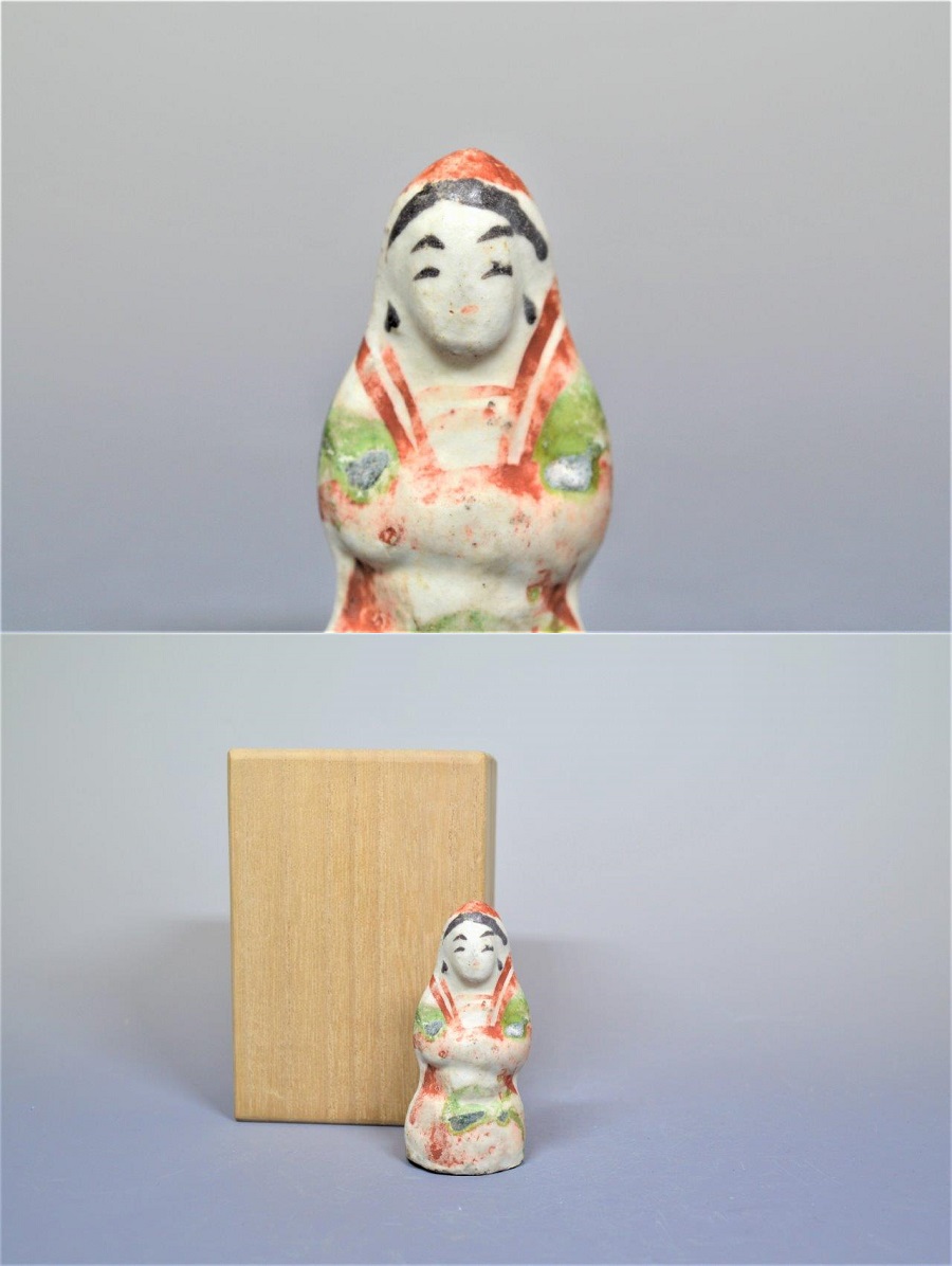 中国　· 磁州窯　唐子　人形　宋 中国 · 磁州窯 唐子 人形 宋