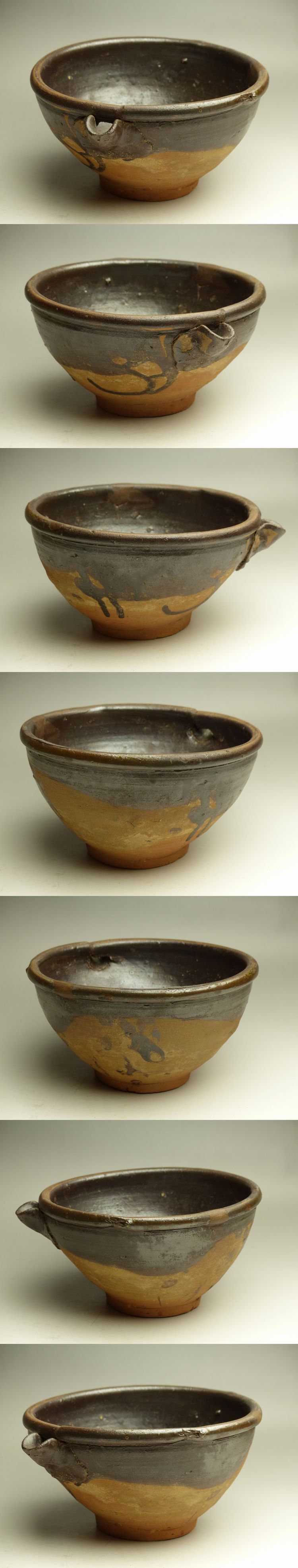 古美術 猫 - 黒唐津片口 | 古美術品専門サイト fufufufu.com