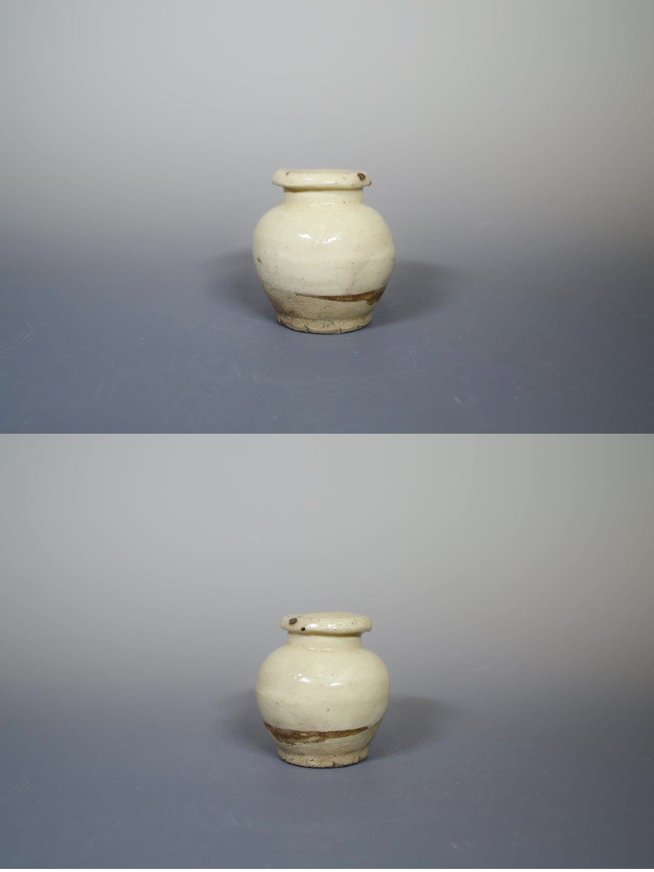 大熊美術 - 磁州窯白釉小壺 | 古美術品専門サイト fufufufu.com