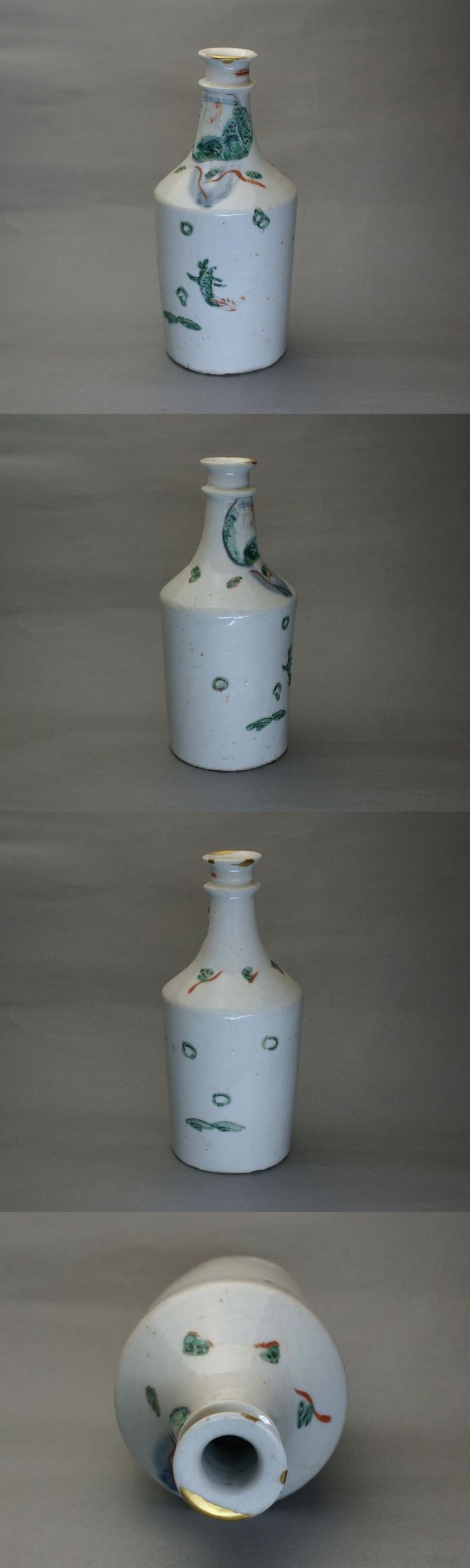 東中野 - 平佐 色絵 瓶 | 古美術品専門サイト fufufufu.com