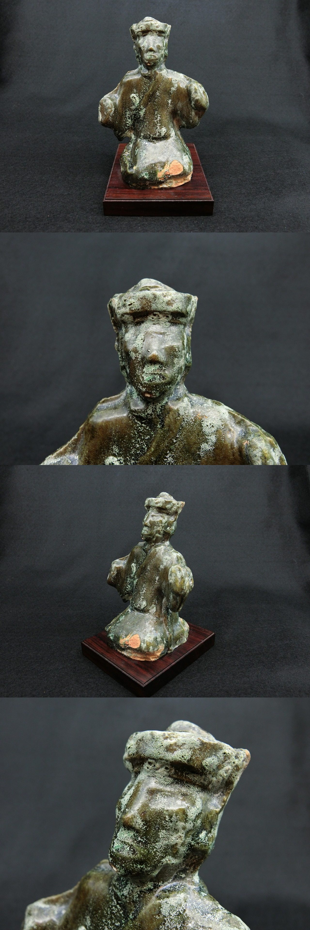 漢 緑釉 壺 銀化 中国美術 中国美術 漢緑釉 銀化壷 古玩 VRDW