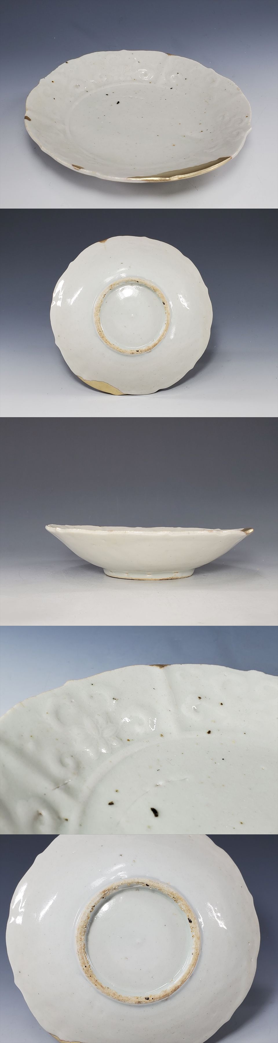 古美術長陽堂 - 特】初期伊万里 白磁 五寸皿 | 古美術品専門サイト