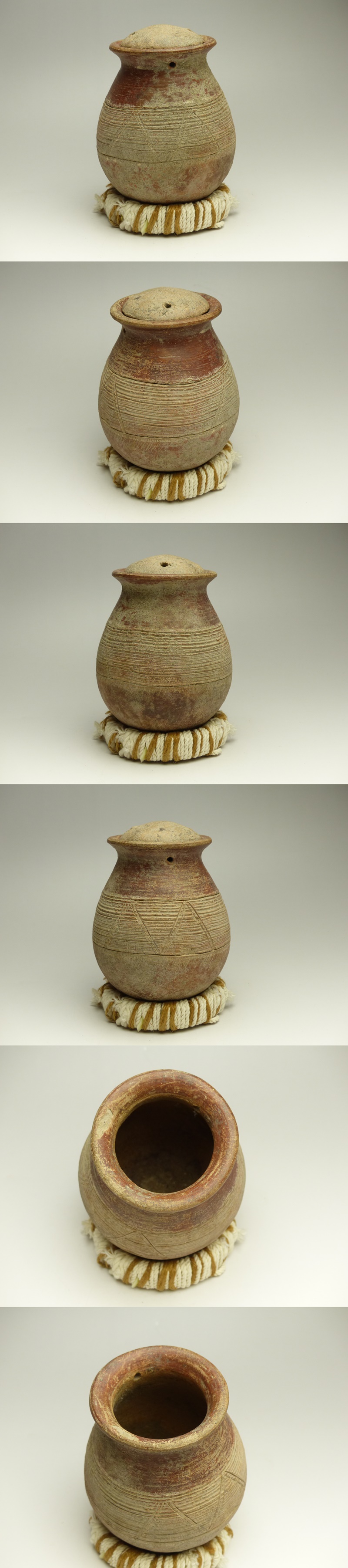 古壺 古美術 古美術 猫 - アフリカの蓋付壺 | 古美術品専門サイト fufufufu.com