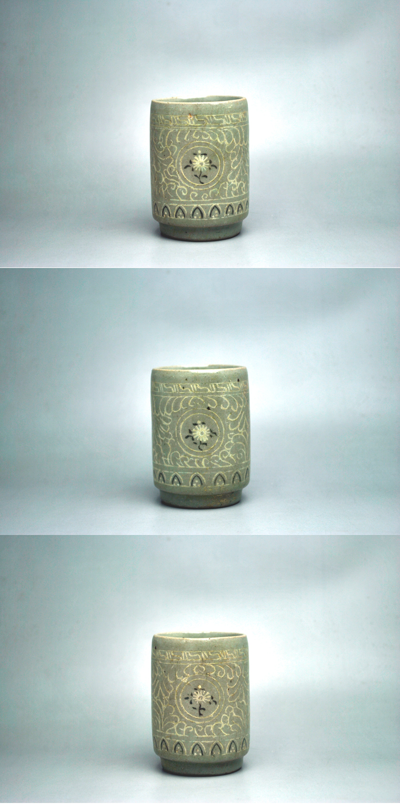 中上 ///NAKAGAMI - 高麗青磁筒形盞 | 古美術品専門サイト fufufufu.com