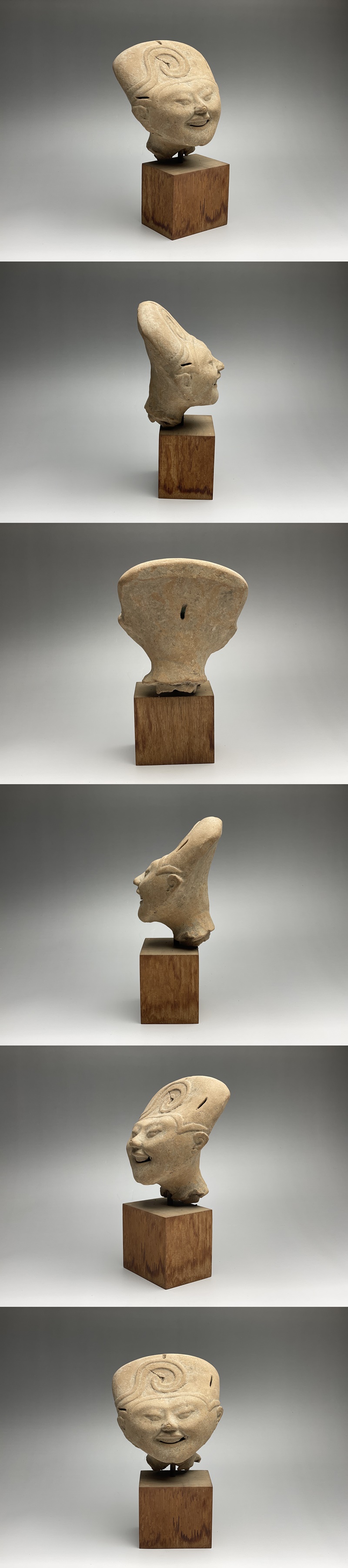 古美術 猫 - 中空土偶笑う人 | 古美術品専門サイト fufufufu.com