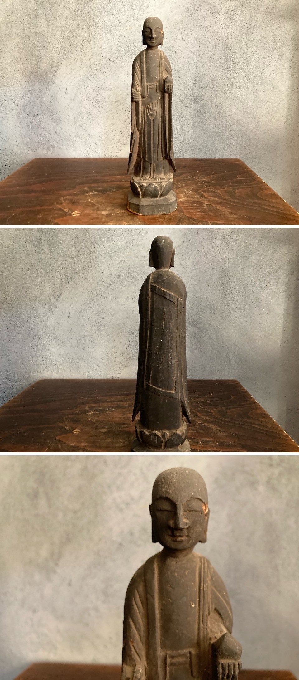 長谷雄堂 - 木彫地蔵菩薩 | 古美術品専門サイト fufufufu.com