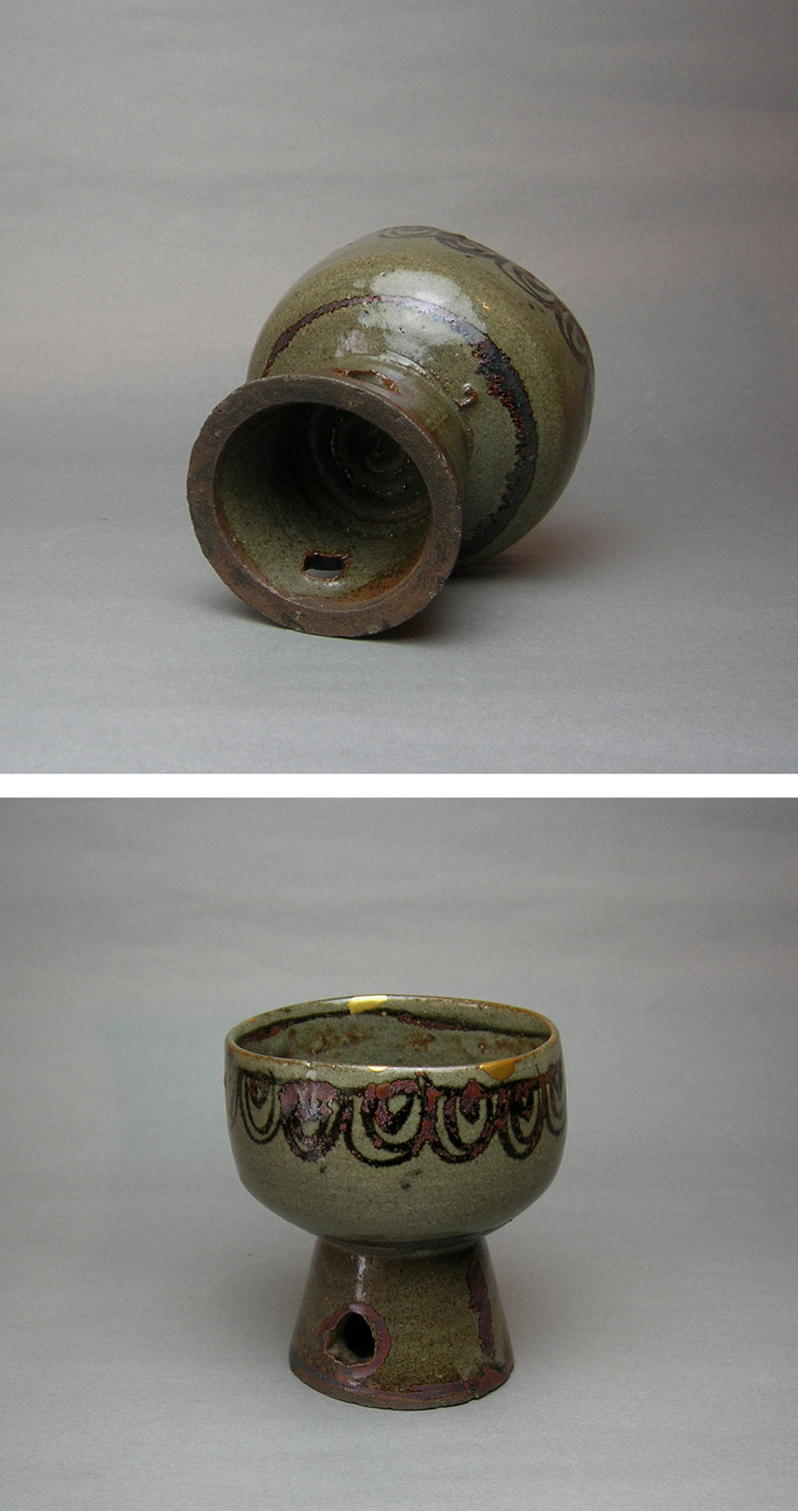 古美術 観宝堂 - 高田焼馬上杯形茶碗 | 古美術品専門サイト fufufufu.com