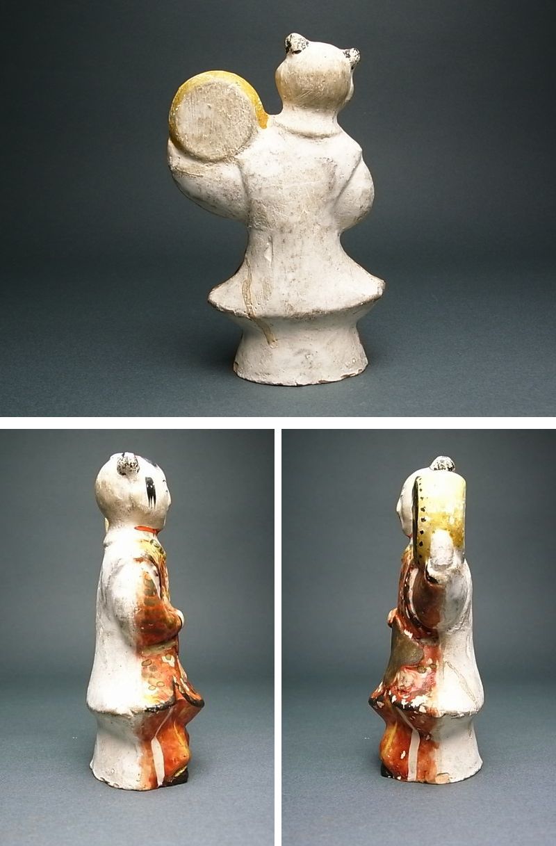 長谷雄堂 - 堤人形 太鼓持ち唐子 | 古美術品専門サイト fufufufu.com