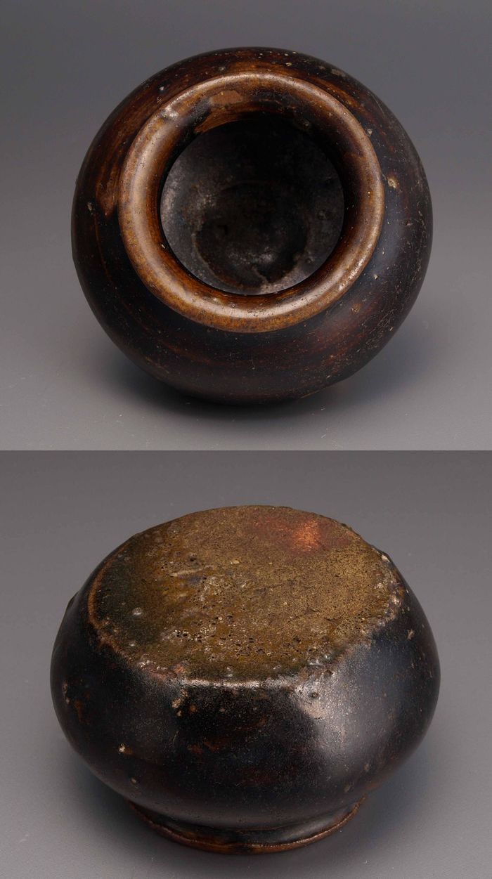 東中野 - 黒高麗 茶入 | 古美術品専門サイト fufufufu.com