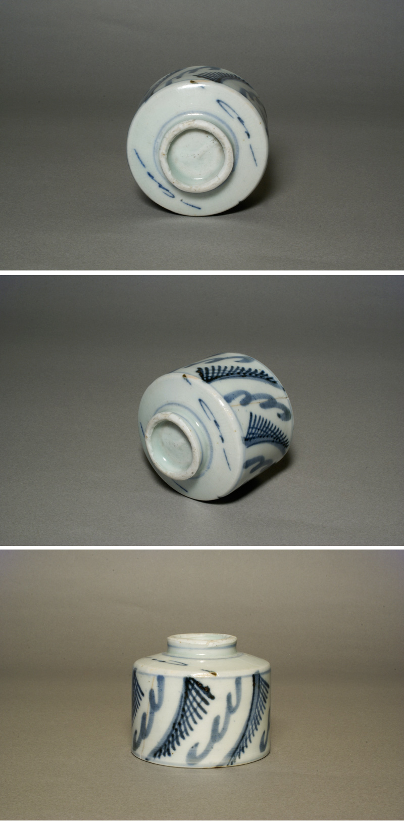 古伊万里　半筒茶碗 半筒茶碗 古伊万里 染付 楼閣山水文 向付 | (有)新原美術