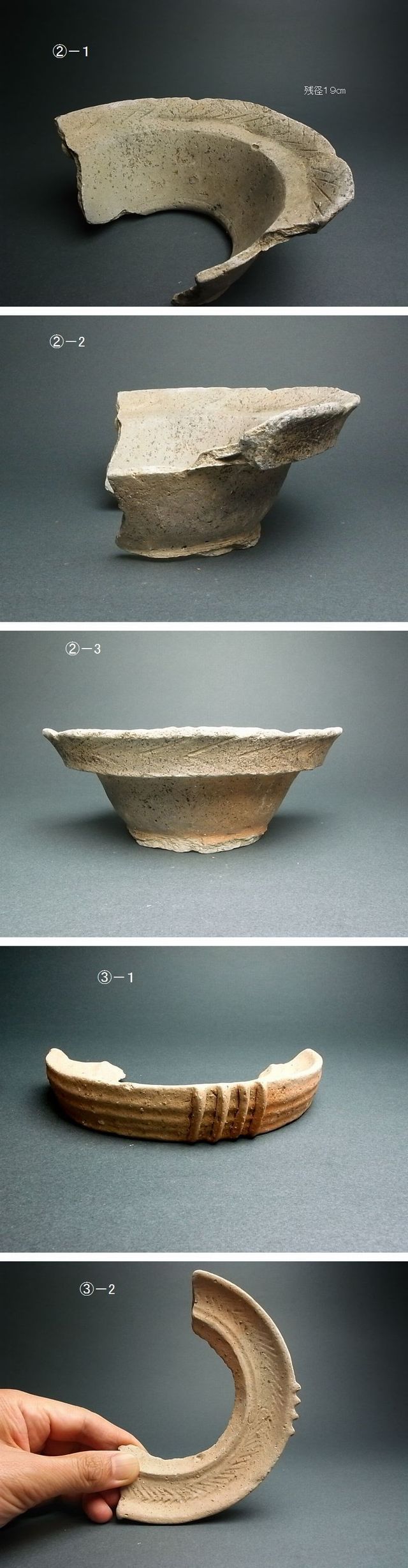 長谷雄堂 - 弥生土器 パレススタイル 陶片 | 古美術品専門サイト