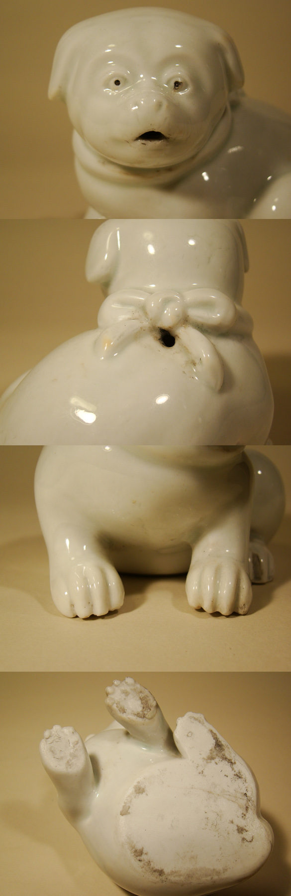 古童 - 平戸 白磁 犬 水滴 | 古美術品専門サイト fufufufu.com